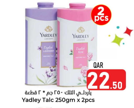 YARDLEY Talcum Powder  in Dana Hypermarket in Qatar - Doha