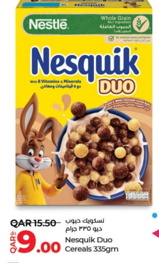 NESTLE Cereals  in LuLu Hypermarket in Qatar - Al Wakra