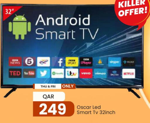 OSCAR Smart TV  in Paris Hypermarket in Qatar - Al-Shahaniya