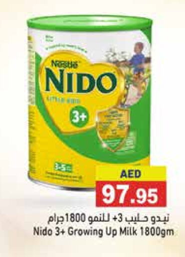 NIDO Milk Powder  in Aswaq Ramez in UAE - Dubai