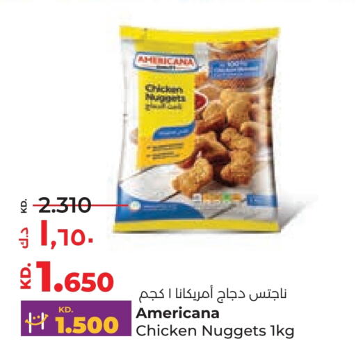 AMERICANA Chicken Nuggets  in Lulu Hypermarket  in Kuwait - Kuwait City