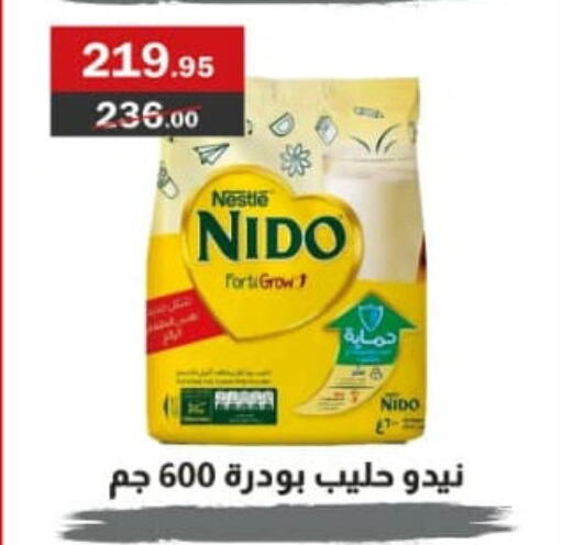 NIDO Milk Powder  in Al Masrya market in Egypt - Cairo