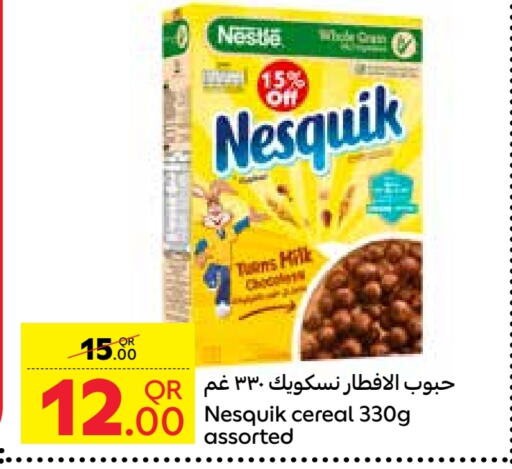 NESTLE Cereals  in Carrefour in Qatar - Al-Shahaniya