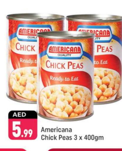 AMERICANA Chick Peas  in Shaklan  in UAE - Dubai