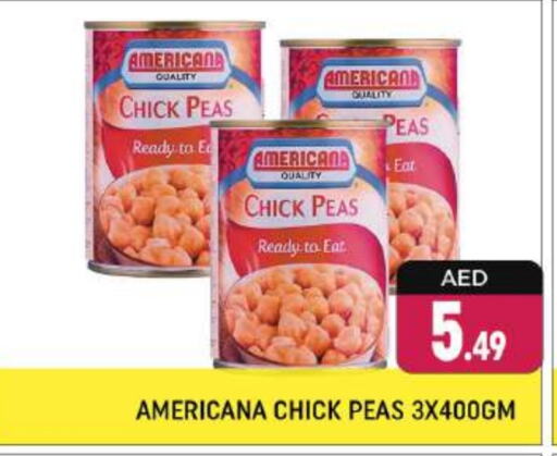 AMERICANA Chick Peas  in Shaklan  in UAE - Dubai