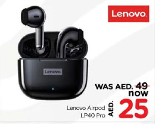 LENOVO Earphone  in Nesto Hypermarket in UAE - Dubai