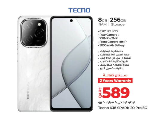 TECNO   in LuLu Hypermarket in Qatar - Al Rayyan