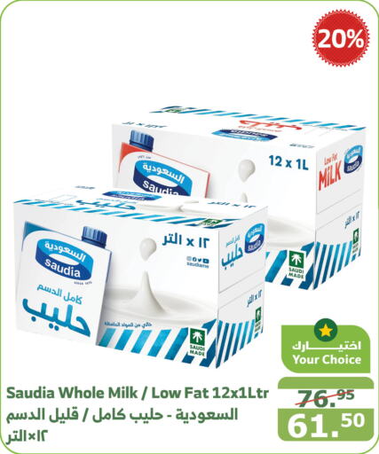 SAUDIA Long Life / UHT Milk  in Al Raya in KSA, Saudi Arabia, Saudi - Al Bahah