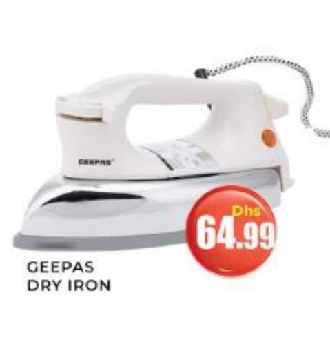 GEEPAS Ironbox  in Meena Al Madina Hypermarket  in UAE - Sharjah / Ajman