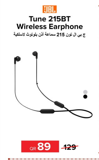 JBL Earphone  in Al Anees Electronics in Qatar - Al Khor