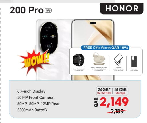 HONOR Earphone  in Al Anees Electronics in Qatar - Al Khor