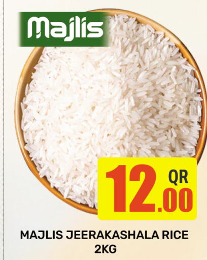 Jeerakasala Rice available at Majlis Hypermarket in Qatar - Doha