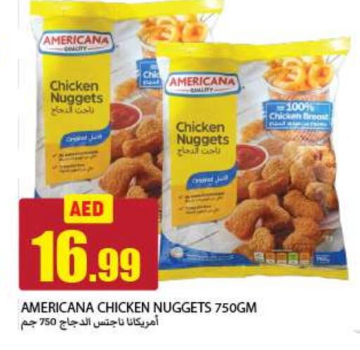 AMERICANA Chicken Nuggets available at Rawabi Market Ajman in UAE - Sharjah / Ajman