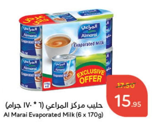 ALMARAI Evaporated Milk available at Hyper Panda in KSA, Saudi Arabia, Saudi - Buraidah