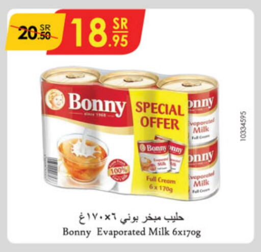 BONNY Evaporated Milk available at Danube in KSA, Saudi Arabia, Saudi - Mecca