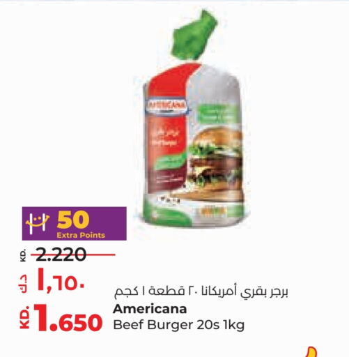 AMERICANA Beef available at Lulu Hypermarket  in Kuwait - Kuwait City