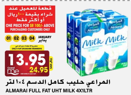 ALMARAI Long Life / UHT Milk available at Grand Hyper in KSA, Saudi Arabia, Saudi - Riyadh