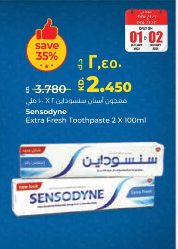 Toothpaste available at Lulu Hypermarket  in Kuwait - Kuwait City