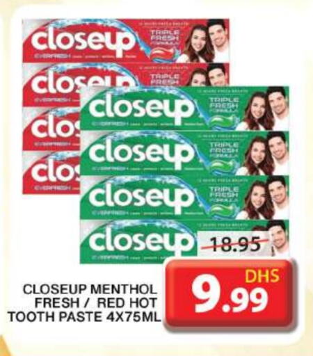 CLOSE UP Toothpaste available at Grand Hyper Market in UAE - Sharjah / Ajman