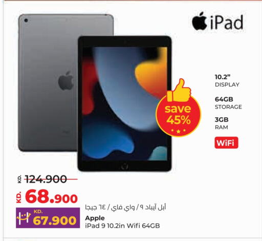 APPLE iPad available at Lulu Hypermarket  in Kuwait - Jahra Governorate