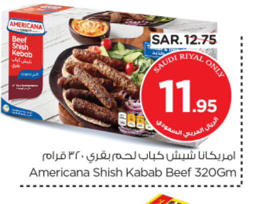 AMERICANA Beef available at Nesto in KSA, Saudi Arabia, Saudi - Al Hasa