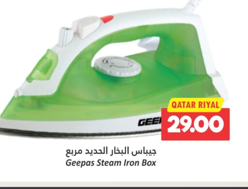 GEEPAS Ironbox available at Dana Hypermarket in Qatar - Al Shamal