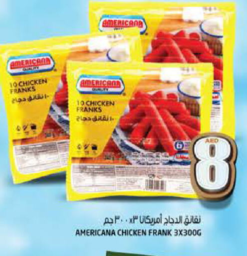 AMERICANA Chicken Franks available at Hashim Hypermarket in UAE - Sharjah / Ajman