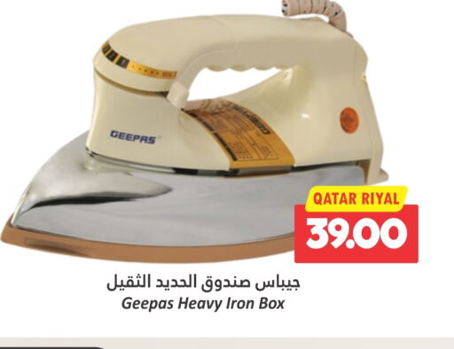 GEEPAS Ironbox available at Dana Hypermarket in Qatar - Al Shamal