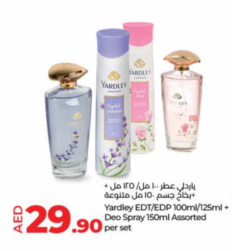 YARDLEY available at Lulu Hypermarket in UAE - Umm al Quwain