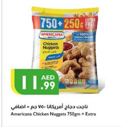 AMERICANA Chicken Nuggets available at Istanbul Supermarket in UAE - Abu Dhabi