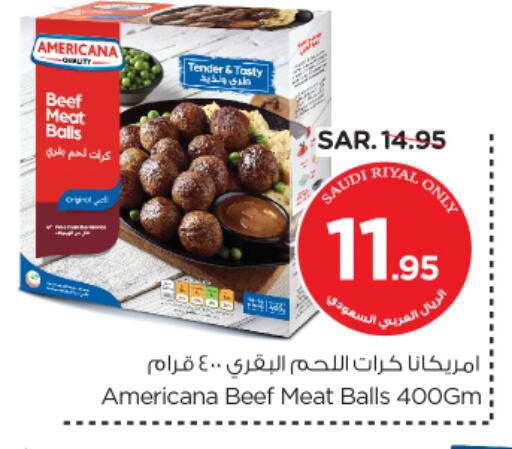 AMERICANA Beef available at Nesto in KSA, Saudi Arabia, Saudi - Al Hasa