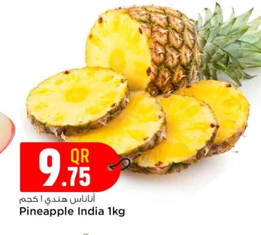 Pineapple from India available at Safari Hypermarket in Qatar - Al-Shahaniya