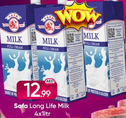 SAFA Long Life / UHT Milk available at Mubarak Hypermarket Sharjah in UAE - Sharjah / Ajman