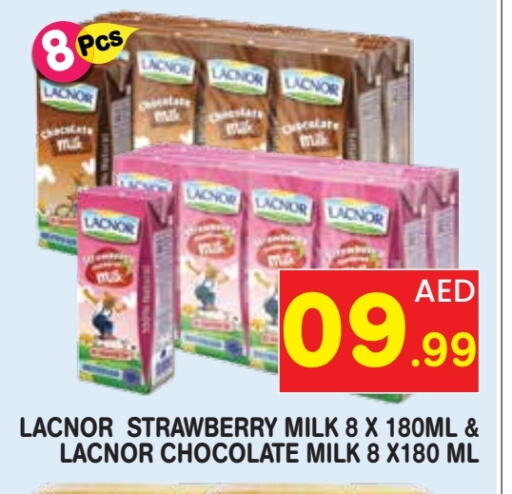 LACNOR Flavoured Milk available at Baniyas Spike  in UAE - Ras al Khaimah