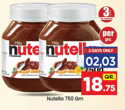 NUTELLA Chocolate Spread available at Doha Daymart in Qatar - Doha