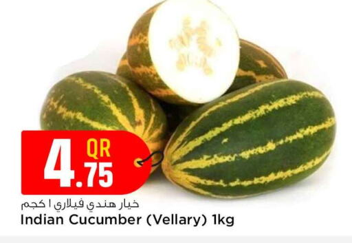 Cucumber from India available at Safari Hypermarket in Qatar - Al Shamal