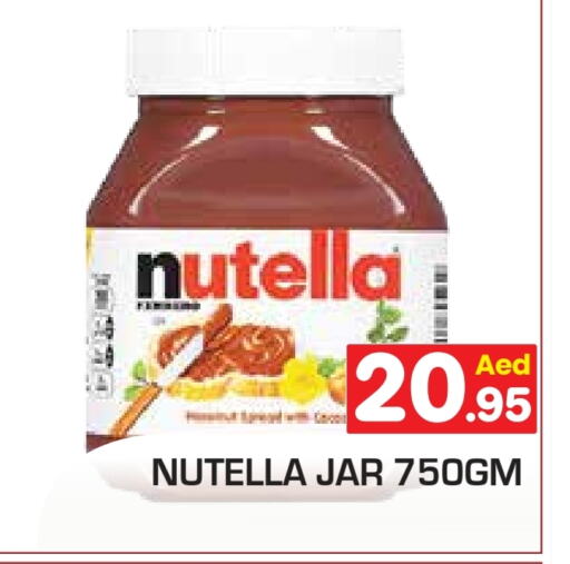 NUTELLA Chocolate Spread available at Baniyas Spike  in UAE - Abu Dhabi