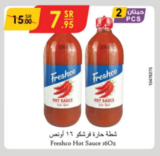 FRESHCO Hot Sauce available at Danube in KSA, Saudi Arabia, Saudi - Abha