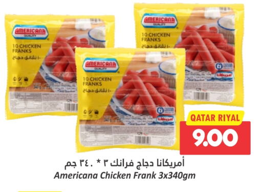 AMERICANA Chicken Sausage available at Dana Hypermarket in Qatar - Al Shamal