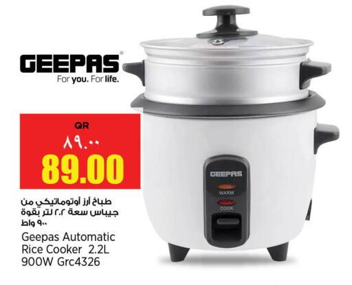 GEEPAS Rice Cooker available at Retail Mart in Qatar - Al Khor