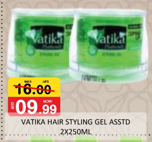 VATIKA Hair Gel & Spray available at ROYAL GULF HYPERMARKET LLC in UAE - Abu Dhabi