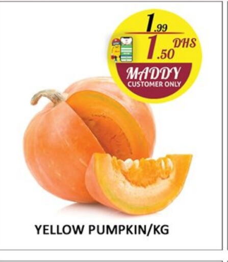 Pumpkin available at المدينة in الإمارات العربية المتحدة , الامارات - الشارقة / عجمان