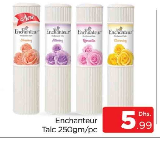 Enchanteur Talcum Powder available at AL MADINA (Dubai) in UAE - Dubai