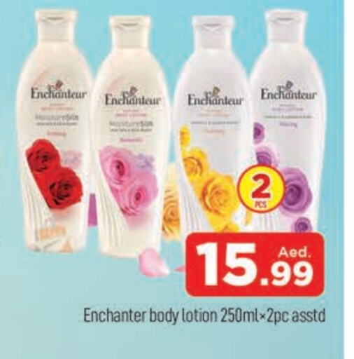 Enchanteur Body Lotion & Cream available at AL MADINA (Dubai) in UAE - Dubai