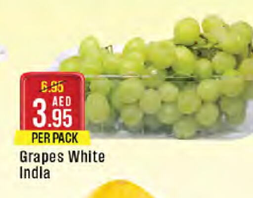 Grapes from India available at West Zone Supermarket in UAE - Abu Dhabi