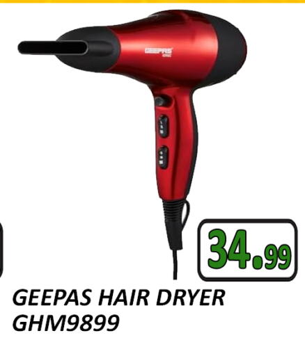 GEEPAS Hair Appliances available at GRAND MAJESTIC HYPERMARKET in UAE - Abu Dhabi