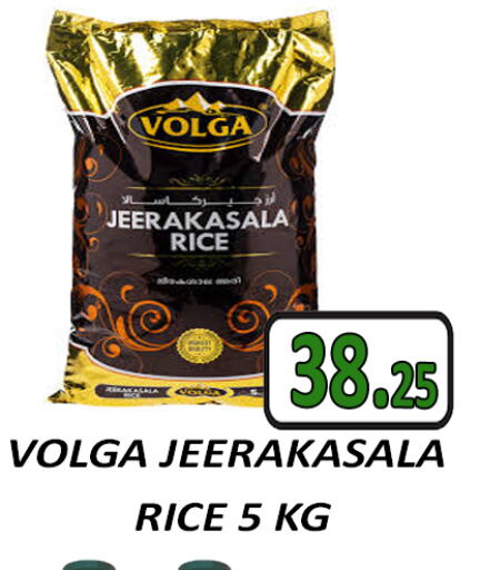 VOLGA Jeerakasala Rice available at GRAND MAJESTIC HYPERMARKET in UAE - Abu Dhabi