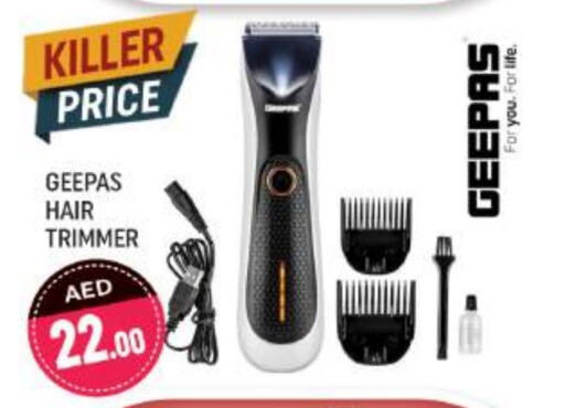 GEEPAS Hair Remover  available at Shaklan  in UAE - Dubai