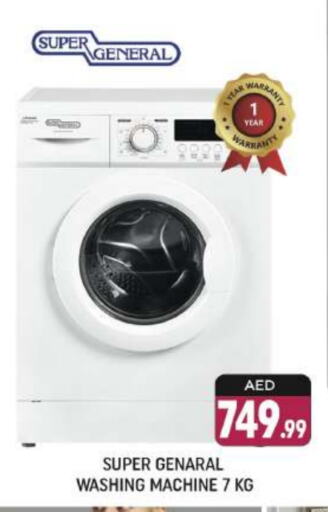 SUPER GENERAL Washing Machine available at Shaklan  in UAE - Dubai