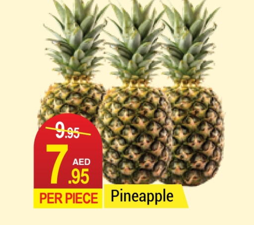 Pineapple available at نيو دبليو مارت سوبرماركت in الإمارات العربية المتحدة , الامارات - دبي